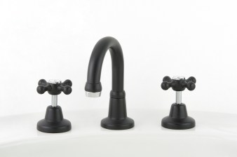 Photo_ RU4012 in Matte Black with Chrome Trim (MB) finish